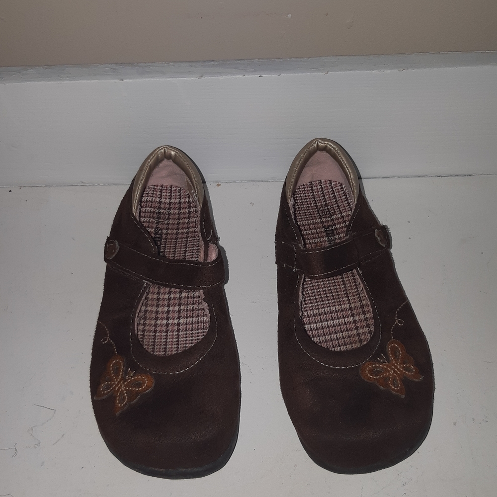 10 For 10$ Smart Fit Leather Girls Size 10 1/2 Mary Jane Shoe